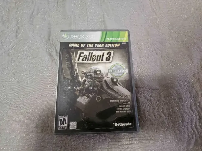 Fallout 3 Goty edition Xbox 360 Mídia física (Jogo+Dlc´s)
