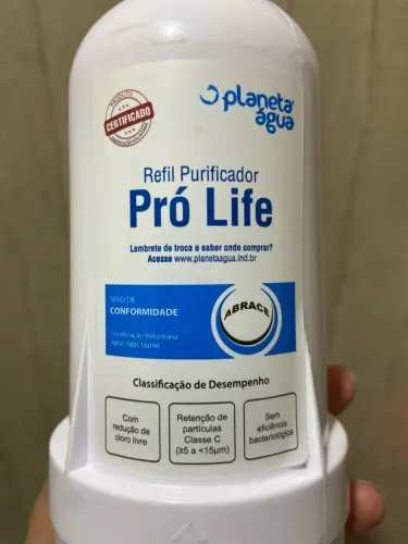 Refil Pró Life Planeta Água - Branco (Pequeno)