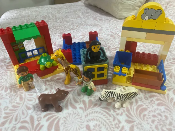 Lego fazenda com veterinário