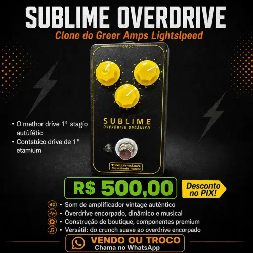 Pedal overdrive sublime - lightspeed