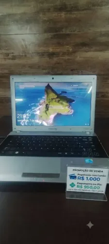 Notebook Samsung RV411 - Funcionando
