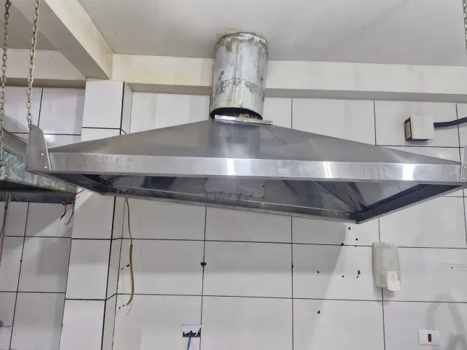 Coifa de alumínio 