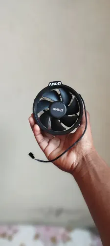 Cooler Box AMD Wraith Stealth AM4 e AM5 - Novo com Pasta Térmica Original