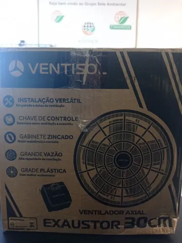 Exaustores 30cm Ventisol (Venda somente na loja)