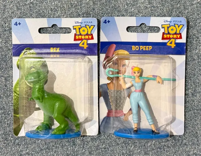 Toy Story 4: Dinossauro Rex e Pastora Betty - Originais na Embalagem