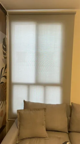Persiana Rolo Tela Solar Screen 1% Cinza