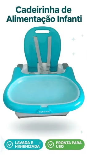 Cadeirinha de alimentação infantil