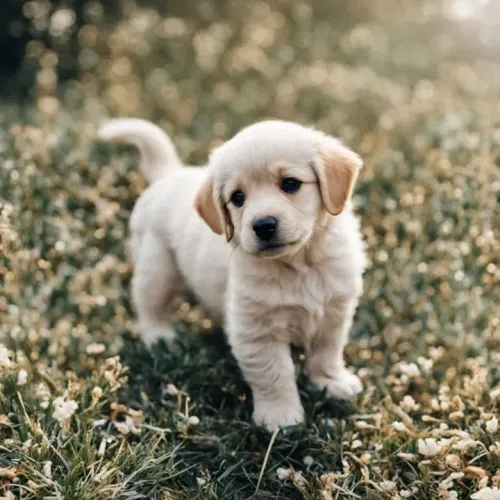 Golden Retriever brincalhão 