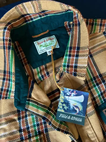 Camisa Xadrez Importada Field & Stream (EUA) Xadrez Trufado zerada!
