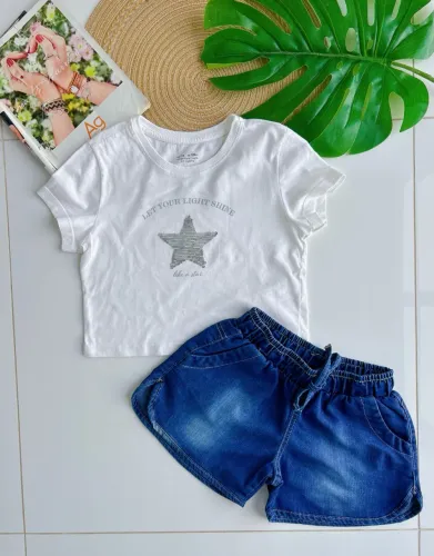 Conjunto infantil 8 anos fuzarca