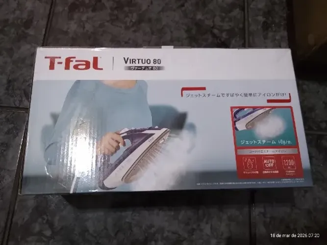 Ferro a vapor T-fal Virtuo 80 FV 1880, do Japao