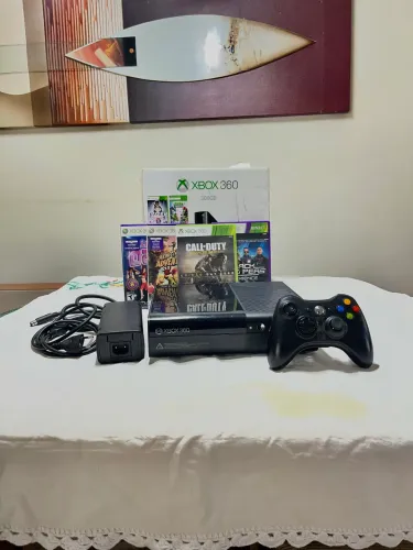 Xbox 360 500GB + Jogos