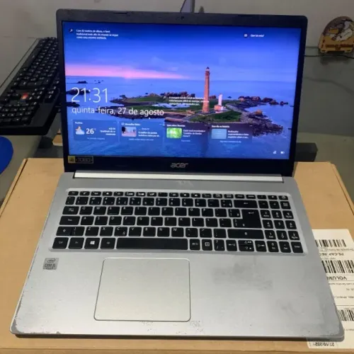 Notebook Acer Aspire 5 i5 10ª Geração SSD 256GB Full HD - Funcionando 100%