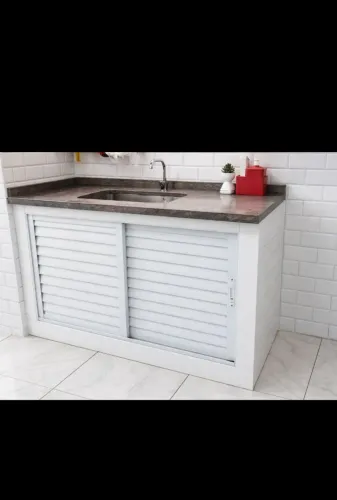 Abrigo de pia sob medida 