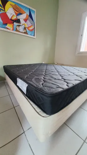 2 Colchões Casal BF D45 Durafirme 1,38x1,88 - Pouco Uso