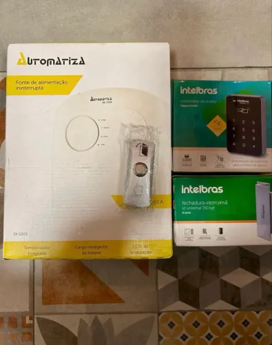 Kit Fechadura Eletrônica Intelbras