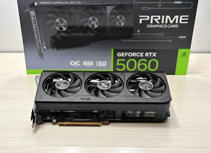 RTX 5060 ASUS PRIME ACEITAMOS TROCAS