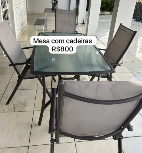 Mesa de varanda