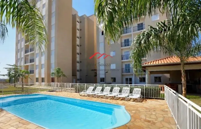 Apartamento para Venda em Sumaré, Loteamento Residencial Viva Vista, 2 dormitórios, 1 suít
