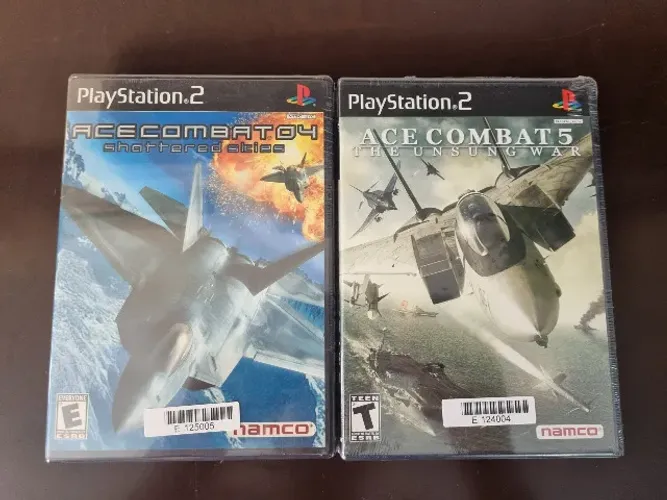 Ace Combat 4 e 5 PS2 Usado Completo