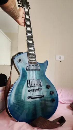 Guitarra Tagima almach FI classic séries - transparent blue