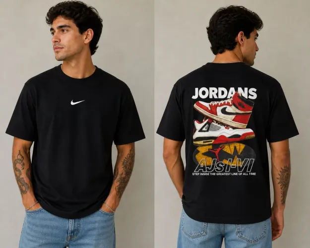 Camiseta Oversized Masculina (foto apenas para amostra) NOVA