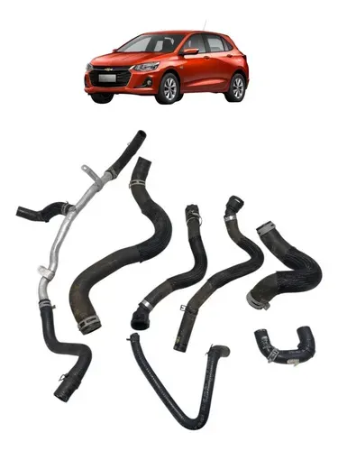 Kit Conjunto Mangueiras Arrefecimento Gm Onix Turbo 2020