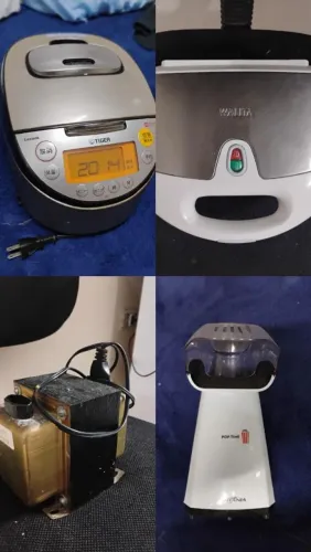 Panela de Arroz - Sanduicheira - pipoqueira - Transformador (Todos 110v)