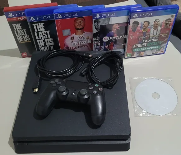 Ps4 Slim Desbloqueado versão 12.00 500gb