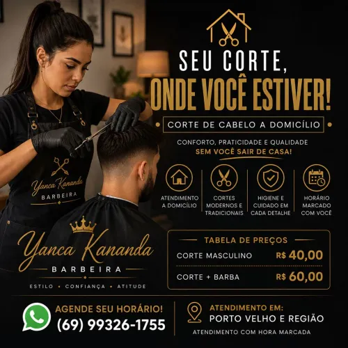 Barbeiro a domicílio