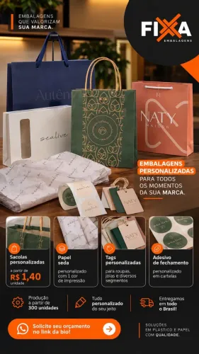 Embalagens personalizadas