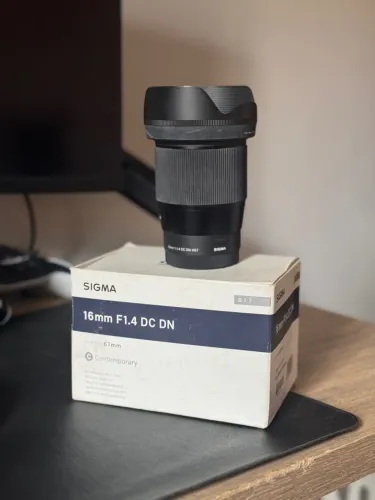 Lente Sigma 16 mm sony