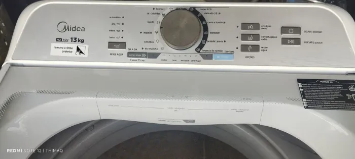 Máquina de lavar Midea 13kg