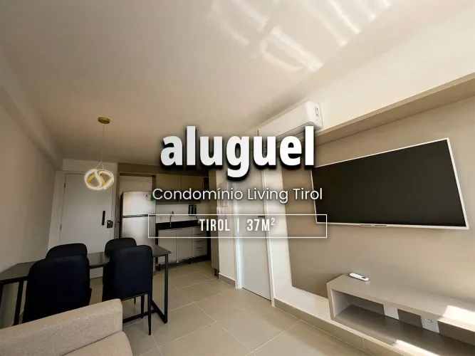 Flat para aluguel com 37 m2 - 1 quarto - no bairro de Tirol/Natal -