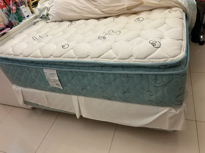 Colchão viúva box de mola