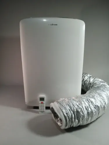 Ar-condicionado portátil 12.000 BTU 110V com duto isolado