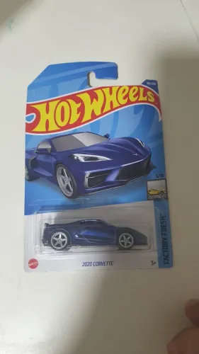  Hot Wheels Corvette C8 - Super Treasure Hunt (STH) Azul
