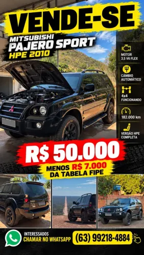 Mitsubishi Pajero Sport 3.5 V6 Flex 4X4 Aut. 2010