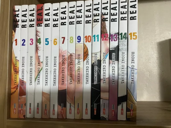 Coleção de Manga Real 1-15 Takehiko Inoue