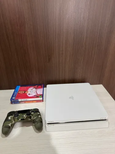 Playstation 4 Slim Branco 500gb
