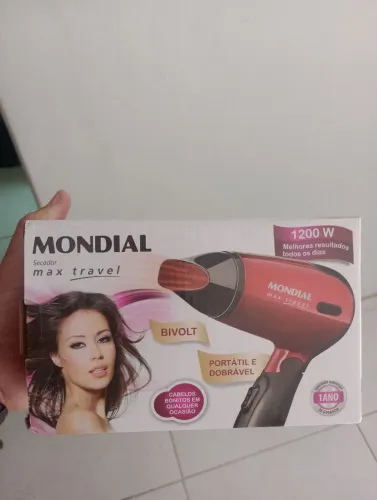Secador de cabelo compacto 