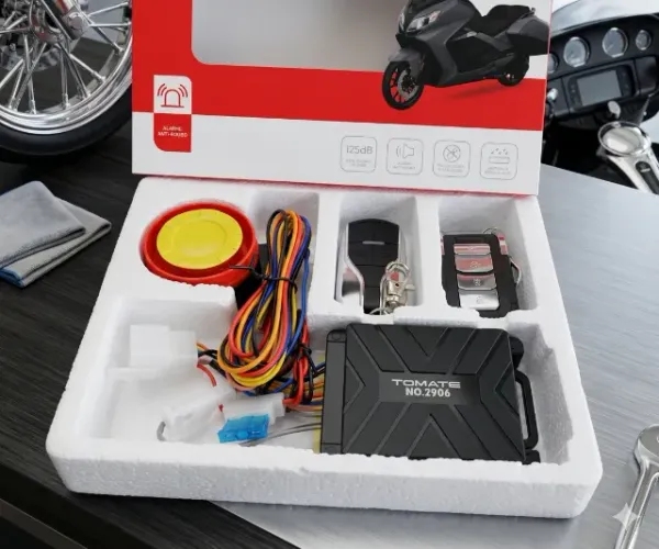 Alarme Universal para Moto com Partida e Controle Remoto