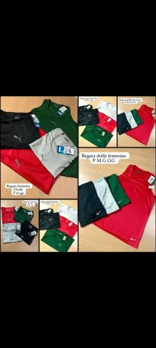 regata feminina dry fit p ao gg