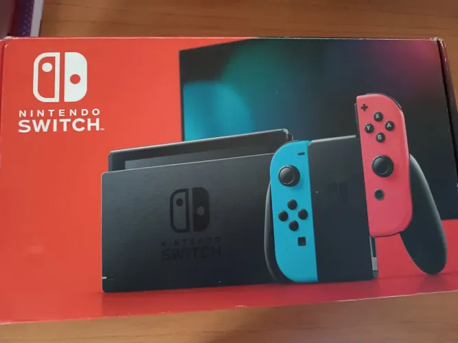 Nintendo switch V2 desbloqueado via chip com cartão de memória de 128GB
