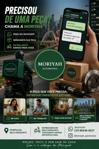 MORIYAH AUMOTIVA O DELIVERY DE PEÇAS