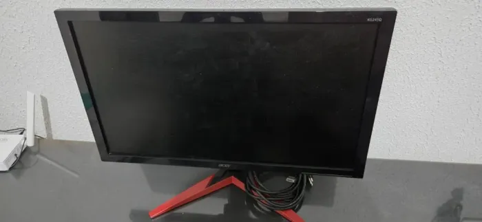 Monitor Gamer Acer KG241Q-S 23.6" Full HD - 165Hz / 0.5ms + Cabo DisplayPort