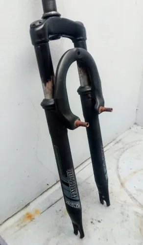 suspenção mtb aro 26. garfo de suspenção pra bicicleta aro 26. revisado. 