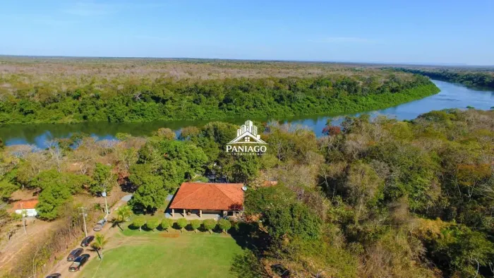 Refúgio às Margens do Rio Cuiabá com Casa Principal de 4 Suítes | 9,5 ha