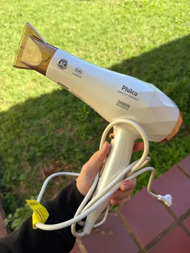 Secador de Cabelo Philco Diamond 127v 2000w novinho