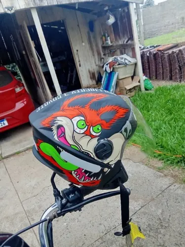 Capacete Coyote - Novo Viseira Transparente